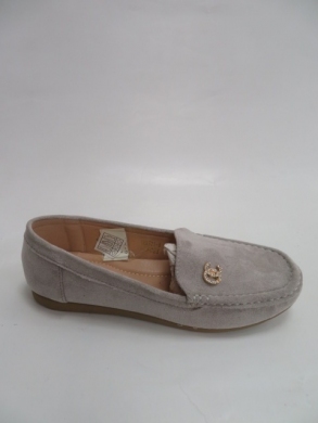 Mokasyny damskie na płaskim (36-41) LE-523 GREY