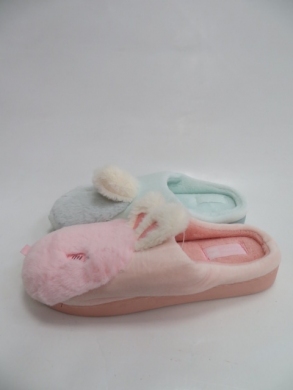 Kapcie damskie ocieplane (36-41) MD0261 MIX