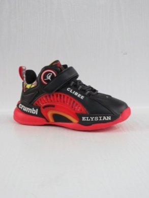 Sneakersy chłopięce (26-31) L353 BLACK/RED