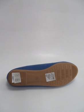 Mokasyny damskie na płaskim (36-41) TU209 DBLUE