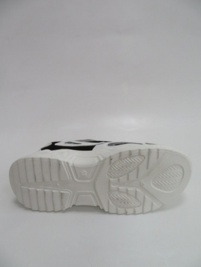 Sneakersy damskie niskie (36-41) 627 WHITE/BLACK