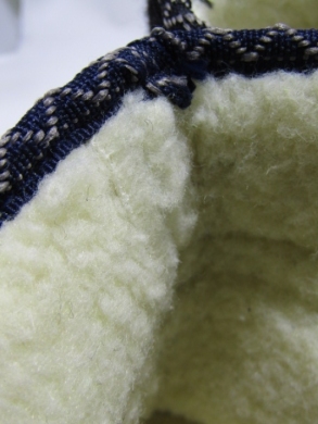 Kapcie damskie ocieplane (36-41) 1502D MIX