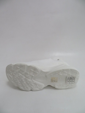 Sportowe Damskie na koturnie (36-41) NB501 WHITE