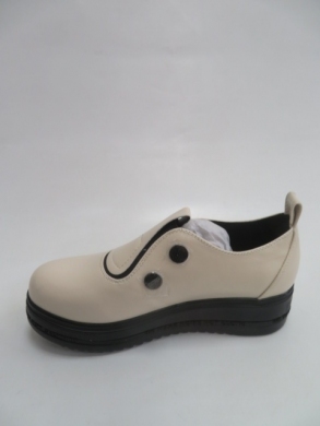 Półbuty damskie na płaskim (36-41) C21-8652 BEIGE