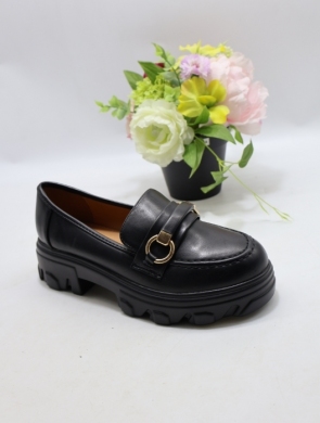 Mokasyny damskie na płaskim (36-41) H2213 BLACK