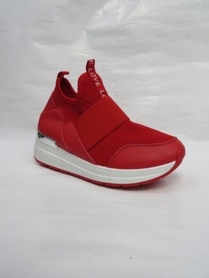 Buty sportowe damskie na płaskim (36-41) 8562 RED