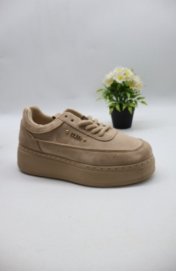 Buty sportowe damskie na płaskim (36-41) 26675 KHAKI