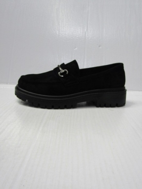 Mokasyny damskie na płaskim (36-41) 8863 BLACK/MIC