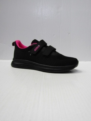 Buty sportowe damskie na płaskim (36-41) T2361 BLACK/PEACH