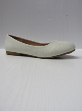 Baleriny damskie (36-41) R10-2 WHITE