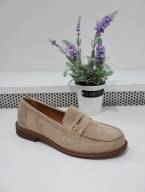 Mokasyny damskie na płaskim (36-41) 1500 BEIGE