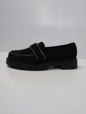 Mokasyny damskie na płaskim (36-41) 1743 BLACK
