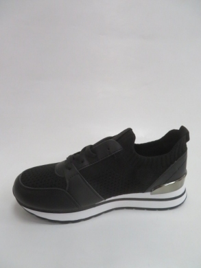 Buty sportowe damskie na płaskim (36-41) BL288 BLACK