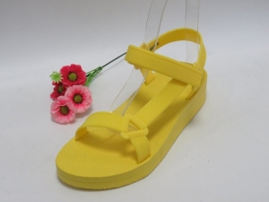 Sandały damskie na płaskim (36-41) HM5511 YELLOW