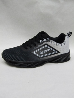 Buty sportowe męskie (40-45) SM114-1 BLA/WHITE