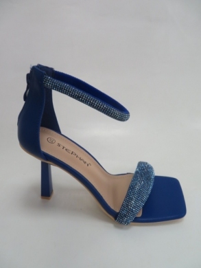 Sandały damskie na szpilce (36-41) P-1271 BLUE