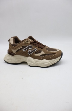 Buty sportowe damskie na płaskim (36-41) 24071 KHAKI