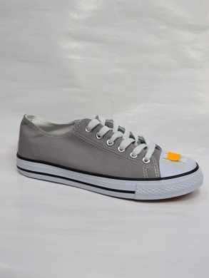 Trampki damskie na płaskim (36-41) XWQ801 LGREY