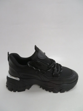Sneakersy damskie niskie (36-41) BL211 BLACK