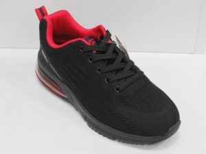 Buty sportowe młodzieżowe (36-41) T-2178 BLACK/RED