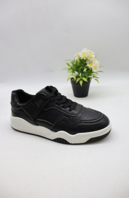 Buty sportowe damskie na płaskim (36-41) 0-1728 BLACK