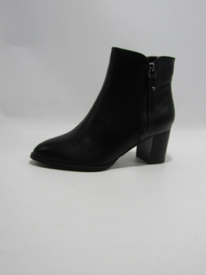 Botki damskie ocieplane na obcasie (36-41) C830 BLACK