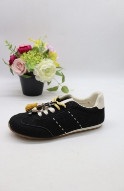 Buty sportowe damskie na płaskim (36-41) EV-519 BLACK