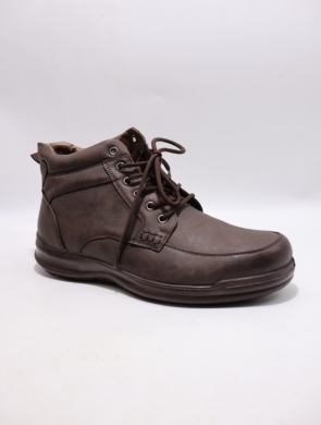 Botki męskie ocieplane (40-46) 1378-2 BROWN