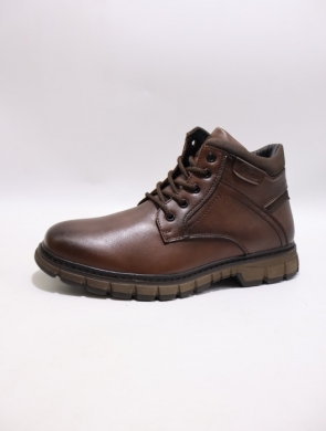 Trapery męskie ocieplane (40-45) 36515-3 BROWN
