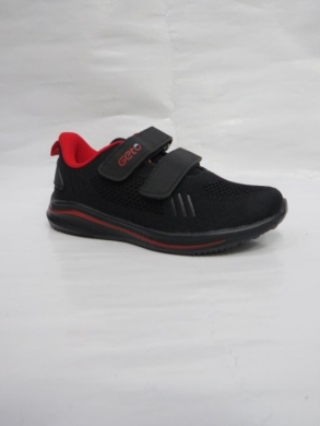 Buty sportowe chłopięce (32-37) F853 BLACK/RED