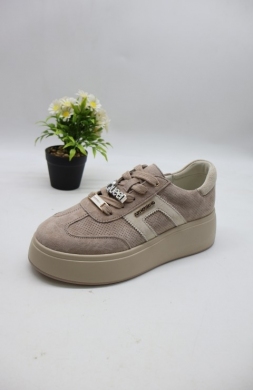 Buty sportowe damskie na płaskim (36-41) GA-147 SKORA