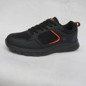 Buty sportowe młodzieżowe (36-41) LXC-8262 BLACK/ORANGE