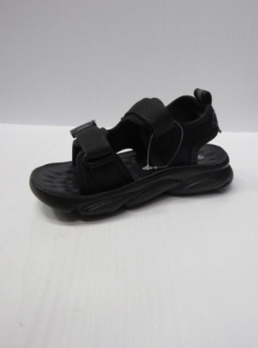Sandały chłopięce (26-31) D937 BLACK/GREEN
