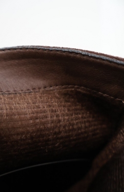 Kozaki damskie ocieplane na obcasie (36-41) 5330-1 BROWN