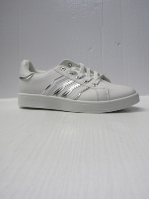 Buty sportowe damskie na płaskim (36-41) DD-316 SILVER
