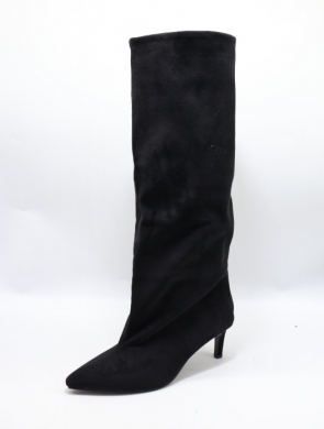 Kozaki damskie na szpilce (36-41) CLS-572 BLACK