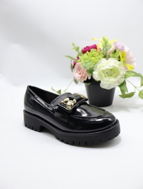 Mokasyny damskie na płaskim (36-41) 5035 BLACK