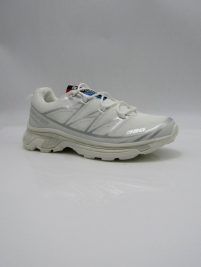 Buty sportowe damskie na płaskim (36-41) XBC101 WHITE
