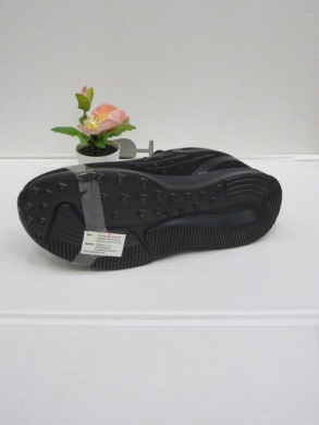 Buty sportowe młodzieżowe (36-41) LXC 8458-H BLACK/BLACK