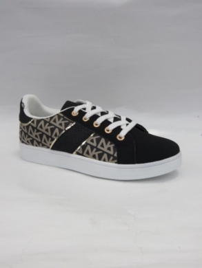 Buty sportowe damskie na płaskim (36-41) QS-58 BLACK