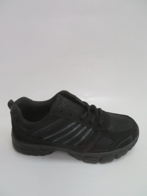 Buty sportowe młodzieżowe (36-41) F057 ALL BLACK