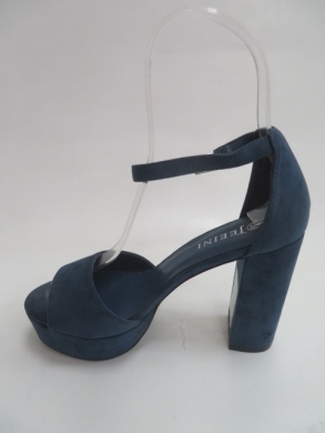 Sandały damskie na obcasie (36-41) F18 BLUE
