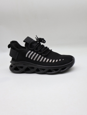 Buty sportowe damskie na płaskim (36-41) CH-2 BLACK