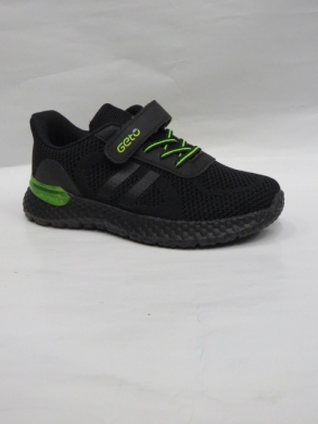 Buty sportowe chłopięce (32-37) A139 BLACK/GREEN