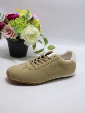 Buty sportowe damskie na płaskim (36-41) 6032 KHAKI