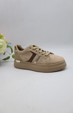 Buty sportowe damskie na płaskim (36-41) EV-556 BEIGE