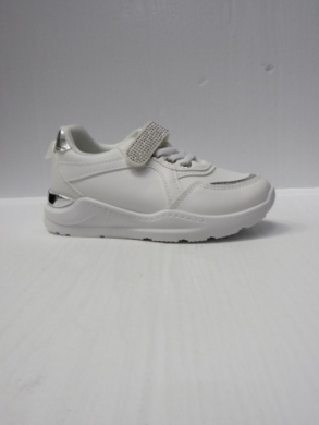Buty sportowe dziewczęce (30-35) W-070 WHITE