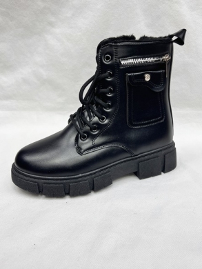 Trapery damskie ocieplane (36-42) 6501-1 BLACK