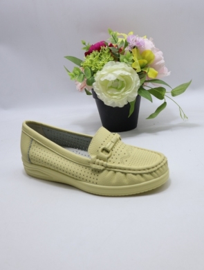 Mokasyny damskie na płaskim (36-41) 2130 YELLOW
