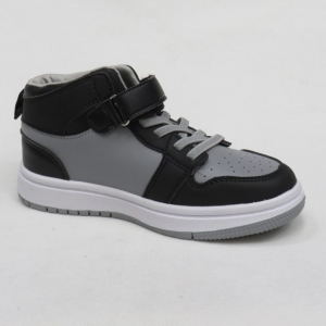 Buty sportowe chłopięce (26-31) GQ118 BLACK/GREY